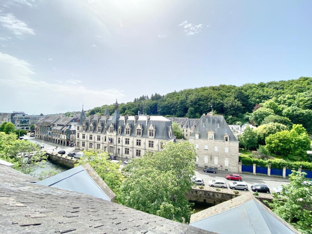 Le Nid Des Quais - Vue Panoramique Au Coeur De La Ville - Wifi - Entree Autonome カンペール エクステリア 写真