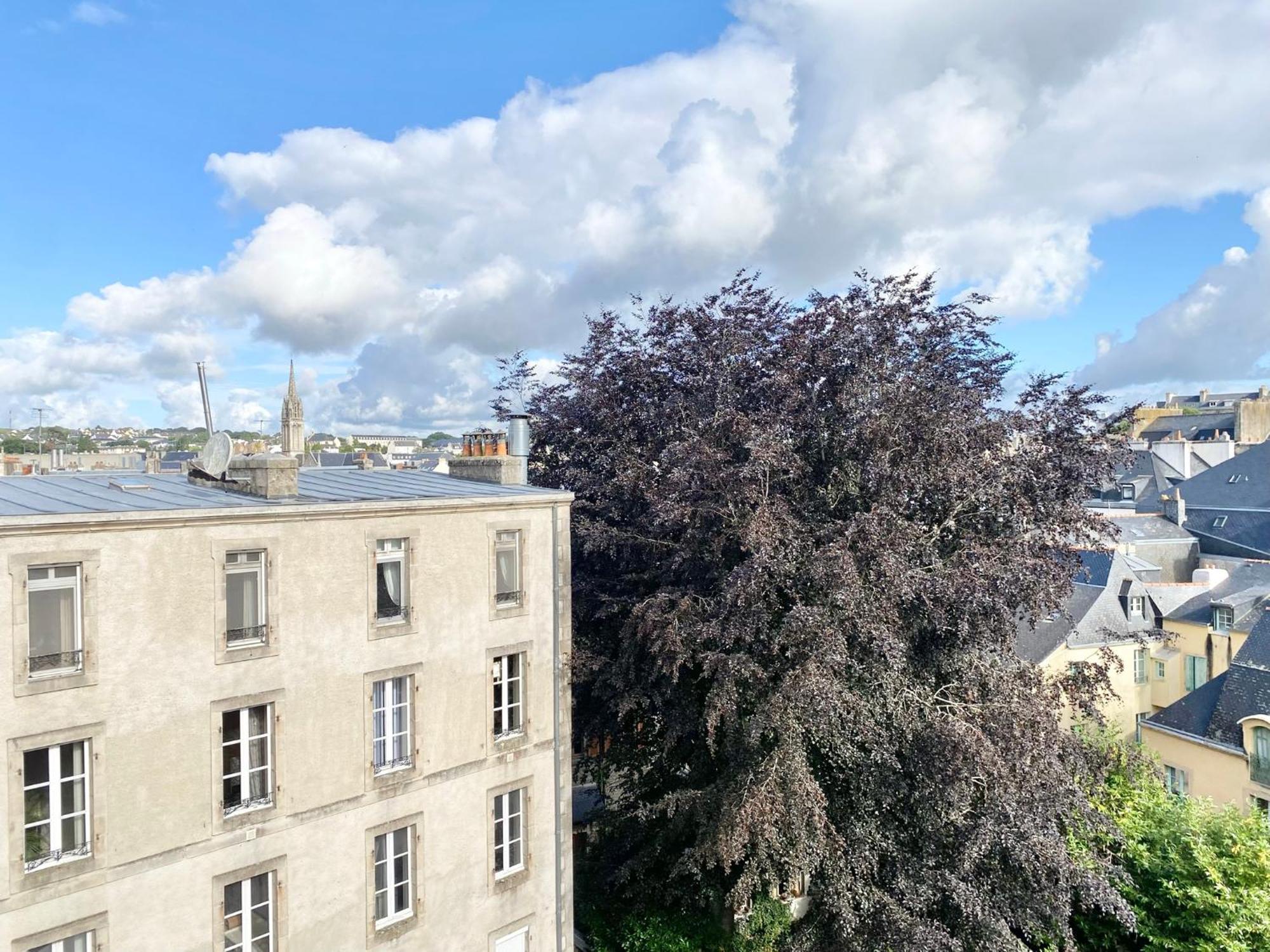 Le Nid Des Quais - Vue Panoramique Au Coeur De La Ville - Wifi - Entree Autonome カンペール エクステリア 写真